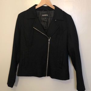 Express Black Moto Jacket